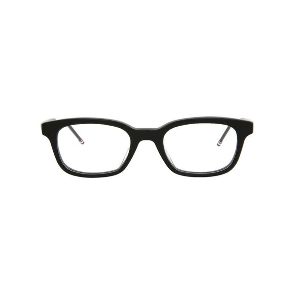 Thom Browne Square-Frame Acetate Optical Frames Black Unisex-Adult - Picture 1 of 5